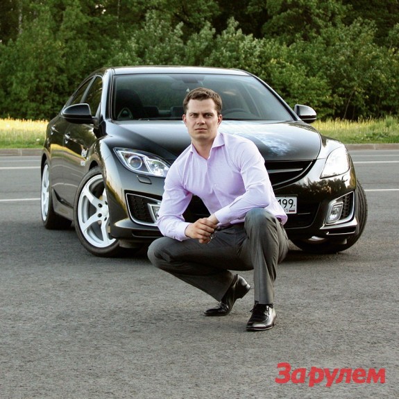 Мазда6 2.5 Спорт: Черный рыцарь. 